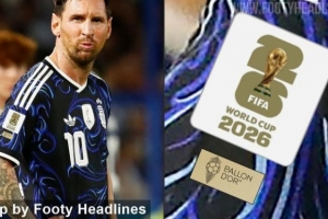2026世界杯球衣将新增特别纪念章